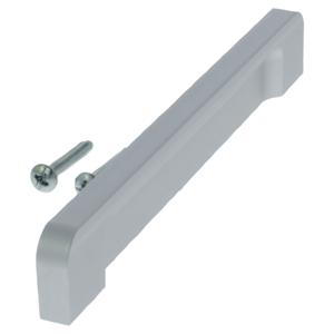 Starx meubelgreep plat - afgerond - 128 mm - aluminium