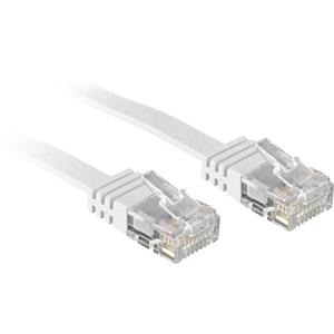 LINDY 47504 RJ45 Netwerkkabel, patchkabel CAT 6 U/UTP 5.00 m Wit Snagless 1 stuk(s)