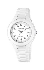 Horlogeband Calypso K5700-1 Rubber Wit 13mm