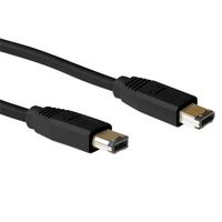 ACT FW1020 Firewire IEEE1394 Aansluitkabel 6-pin Male / 6-pin Male - 1,8 meter - thumbnail