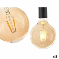 Ledlamp Vintage E27 Transparant 4 W 12,5 x 17,5 x 12,5 cm (12 Stuks)
