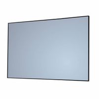 Badkamerspiegel Sanicare Q-Mirrors 60x70x2 cm Zwart Sanicare