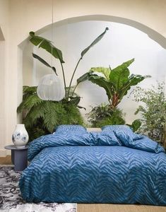 Essenza Essenza Belen Dekbedovertrek Moonlight blue 140x200/220