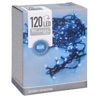 Kerstverlichting - 120 leds - blauw - 900 cm - Kerstversiering / lichtsnoeren - thumbnail