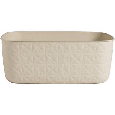 Opbergbox Soft - crème - 12,5L - Leen Bakker