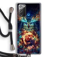Aurowla: Samsung Galaxy Note 20 / Note 20 5G Transparant Hoesje met koord