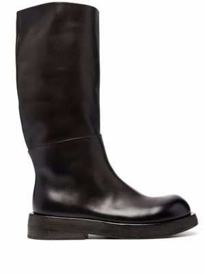 Marsèll bottes à semelle épaisse - Marron