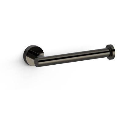 Tres Banyo toiletrolhouder zonder klep zwart metallic