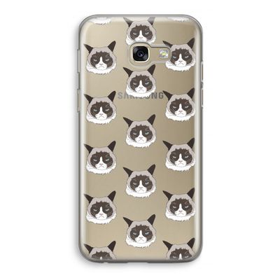 It's a Purrr Case: Samsung Galaxy A5 (2017) Transparant Hoesje