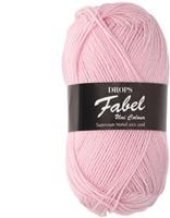 Drops Fabel Uni Colour 120 Baby Pink