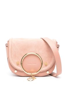 See by Chloé sac à bandoulière Hana en cuir - Rose