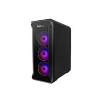 Genesis Irid 505 ARGB Midi-tower PC-behuizing Zwart, Transparant - thumbnail