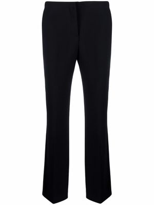 Versace pantalon évasé à taille mi-haute - Noir