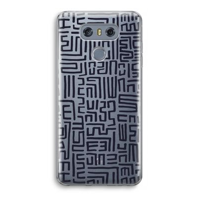 Moroccan Print: LG G6 Transparant Hoesje