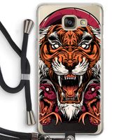 Tiger and Rattlesnakes: Samsung Galaxy A5 (2016) Transparant Hoesje met koord