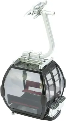 Jägerndorfer gondel Omega IV voor 8 pers. zwart 1:32