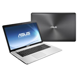 ASUS X750JB-TY029H notebook 43,9 cm (17.3") HD+ Vierde generatie Intel® Core™ i7 8 GB DDR3L-SDRAM 1000 GB HDD NVIDIA® GeForce® GT 740M Windows 8 Zwart, Zilver