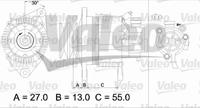 Valeo Alternator/Dynamo 437147