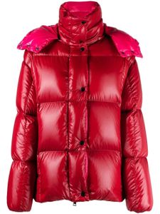 Moncler doudoune Parana à capuche - Rouge