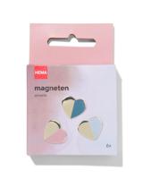 HEMA Magneten Hartjes 3cm - 6 Stuks - thumbnail