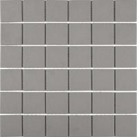 Mozaïek tegels Dover Grijs 5x5 Anti-slip 30,6x30,6 - Vierkant Wand en vloer Ongeglazuurd porseleinen steengoed