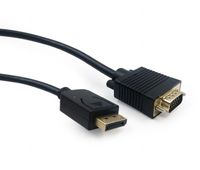 Gembird CCP-DPM-VGAM-6 DisplayPort VGA Zwart kabeladapter/verloopstukje