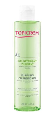Topicrem Face Care AC Purifying Cleansing Gel 200ml