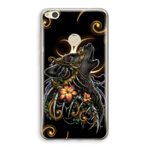 Huilende Wolf: Huawei Ascend P8 Lite (2017) Transparant Hoesje