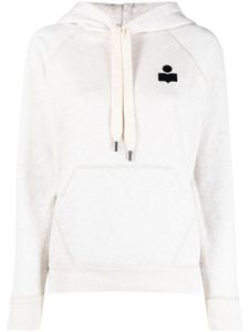 MARANT ÉTOILE hoodie à logo imprimé - Tons neutres