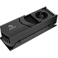Akasa Gecko Pro LX M.2 NVMe SSD Luchtkoeler 2 cm Zwart 1 stuk(s)