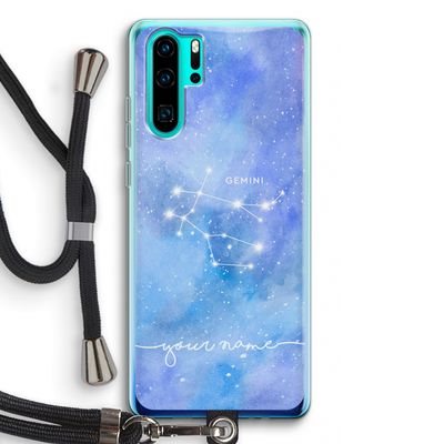 Sterrenbeeld - Licht: Huawei P30 Pro Transparant Hoesje met koord