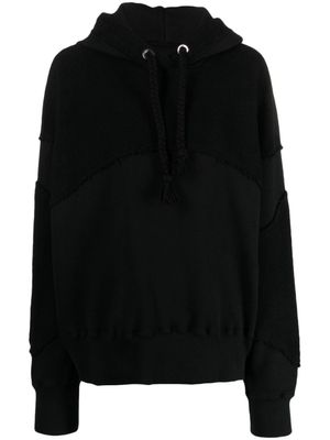Khrisjoy Hoodie met vlakken - Zwart