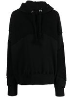 Khrisjoy Hoodie met vlakken - Zwart - thumbnail