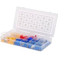 KS Tools 970.0290 Assortiment kabelschoenen 0.50 mm² - 6 mm² Rood, Blauw, Geel 160 onderdelen