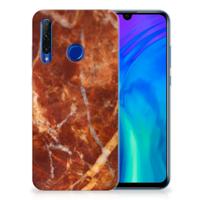 Honor 20 Lite | TPU | Siliconen hoesje | Marmer Bruin