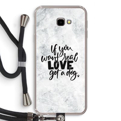 Partner in crime: Samsung Galaxy J4 Plus Transparant Hoesje met koord