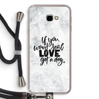 Partner in crime: Samsung Galaxy J4 Plus Transparant Hoesje met koord Partner in crime: Samsung Galaxy J4 Plus Transparant Hoesje met koord