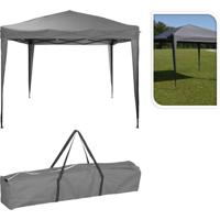 Pro Cleaner Pro garden partytent vouwbaar 300x300x250 cm grijs