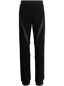 TOM FORD pantalon de jogging en coton à empiècements - Noir