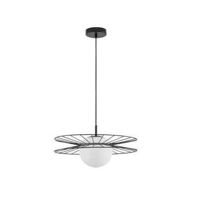 Lyora Zwarte hanglampEllery Ø 45cm - 9043302
