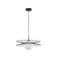 Lyora Zwarte hanglampEllery Ø 45cm - 9043302
