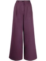 Forte Forte pantalon à coupe ample - Violet