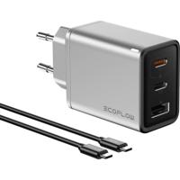 ECOFLOW RAPID USB-oplader 65 W USB-C, USB-A Zilver Binnen