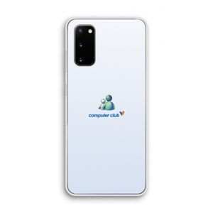 MSN: Samsung Galaxy S20 Transparant Hoesje