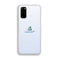 MSN: Samsung Galaxy S20 Transparant Hoesje
