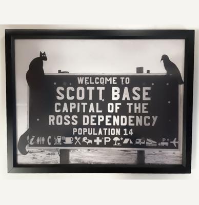 Scott Base - Ross Dependency Ingelijste Foto