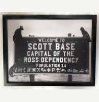 Scott Base - Ross Dependency Ingelijste Foto