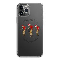 Jingle Ladies: iPhone 11 Pro Transparant Hoesje