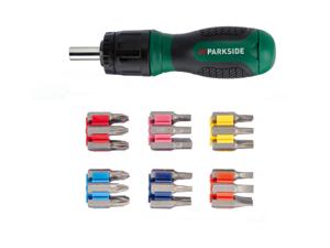 PARKSIDE Ratelschroevendraaier met bits