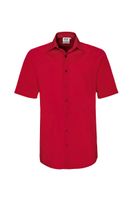 Hakro 122 1/2 sleeved shirt MIKRALINAR® Comfort - Red - 3XL